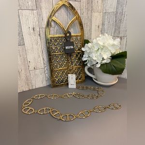 Michael Kors Gold Chain Belt